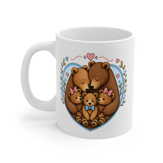 Bear Family Mug 11oz