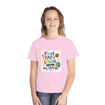 First Day Youth Tee (Siblings)