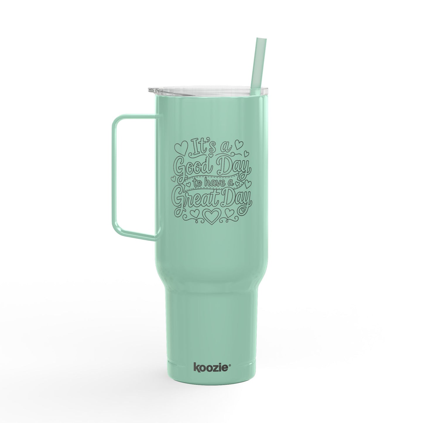 A Good Day to have a Great Day Insulated Tumbler with Lid, 40oz (Engraving)