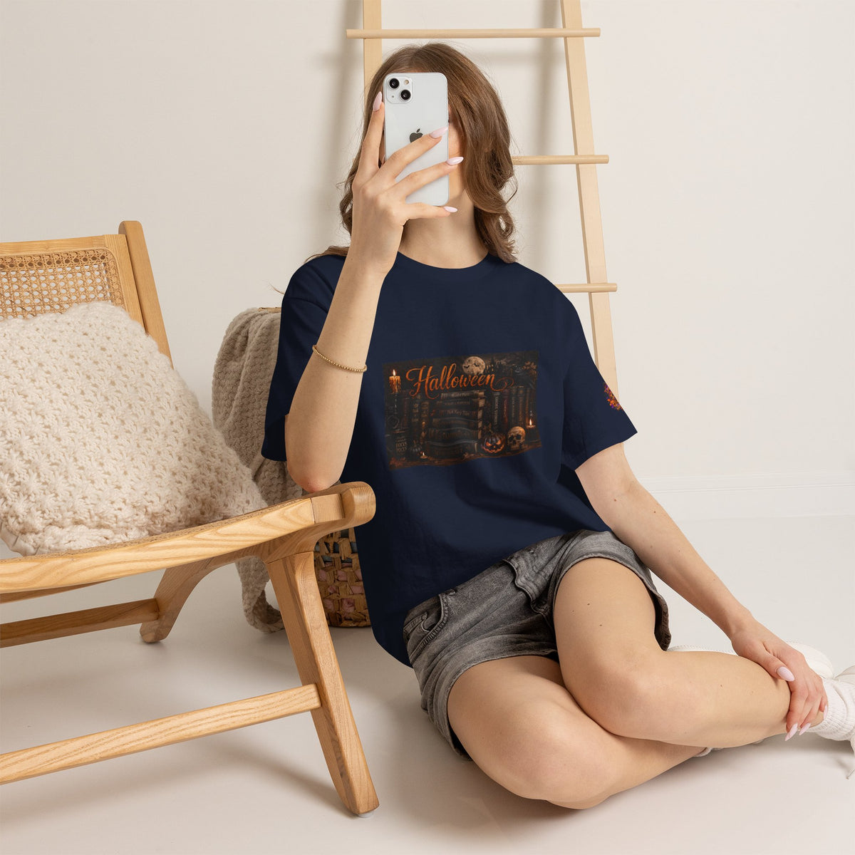 Halloween Books Tee