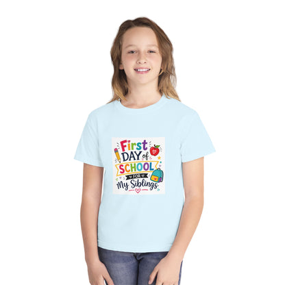 First Day Youth Tee (Siblings)