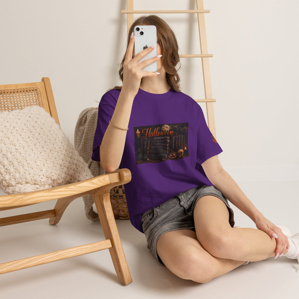 Halloween Books Tee