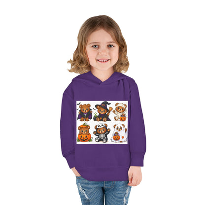 Halloween Bears Toddler Fleece Hoodie