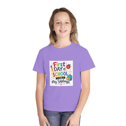 First Day Youth Tee (Siblings)
