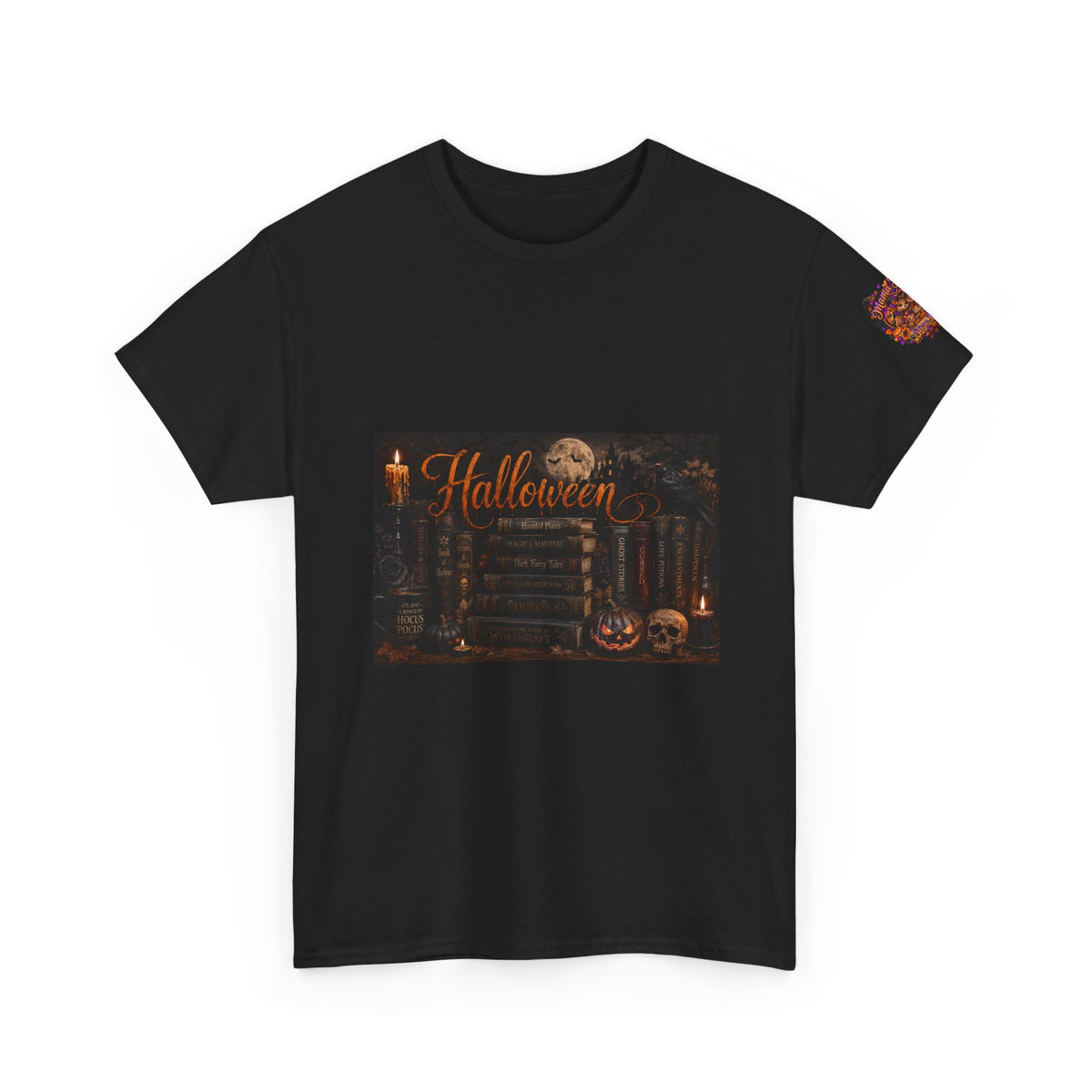Halloween Books Tee