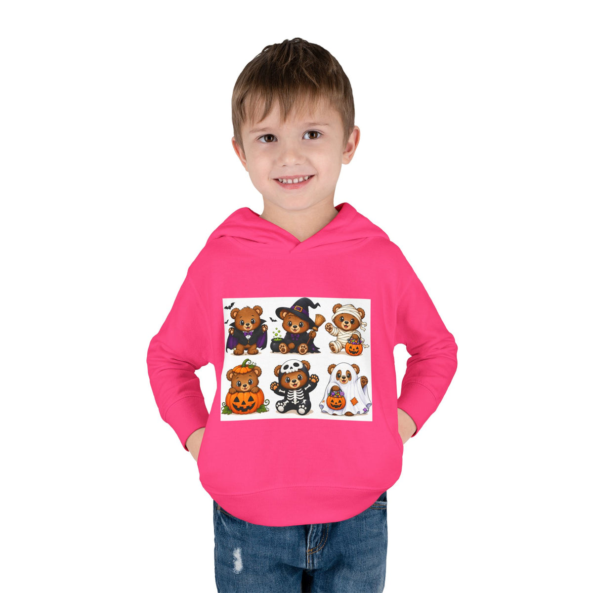 Halloween Bears Toddler Fleece Hoodie