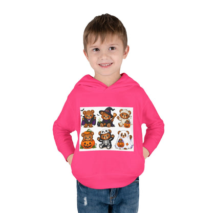Halloween Bears Toddler Fleece Hoodie