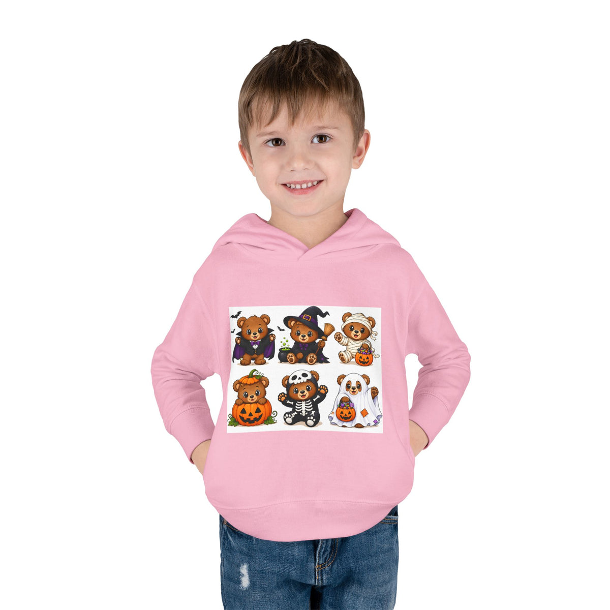 Halloween Bears Toddler Fleece Hoodie