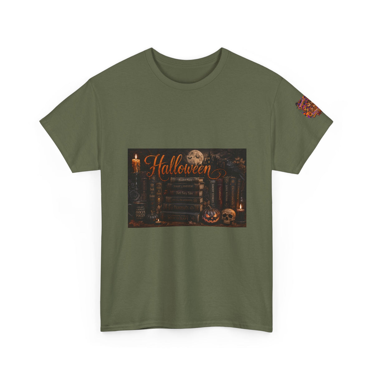 Halloween Books Tee