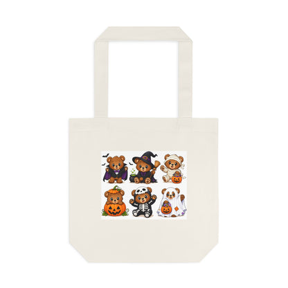 Cotton Tote Bag (Bears)