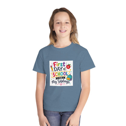 First Day Youth Tee (Siblings)