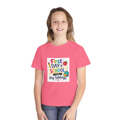 First Day Youth Tee (Siblings)