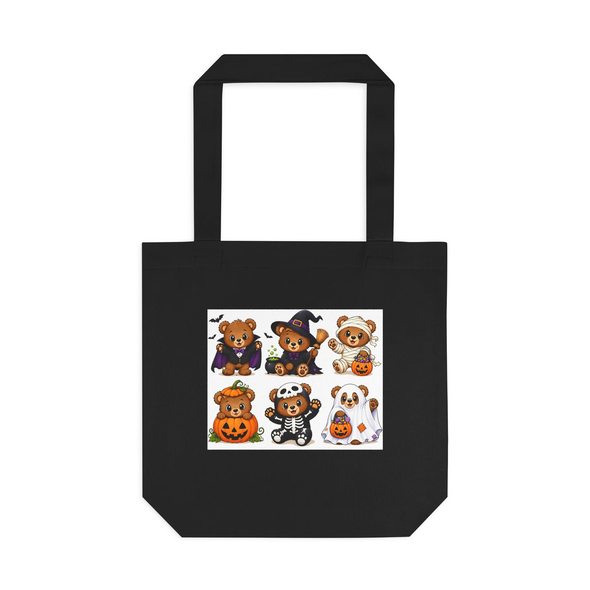 Cotton Tote Bag (Bears)
