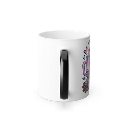 Don't talk to me until coffee- Color Morphing Mug, 11oz