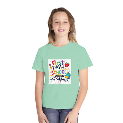 First Day Youth Tee (Siblings)
