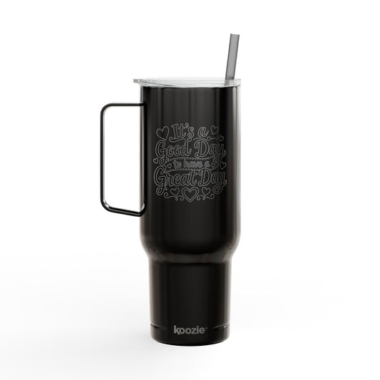 A Good Day to have a Great Day Insulated Tumbler with Lid, 40oz (Engraving)