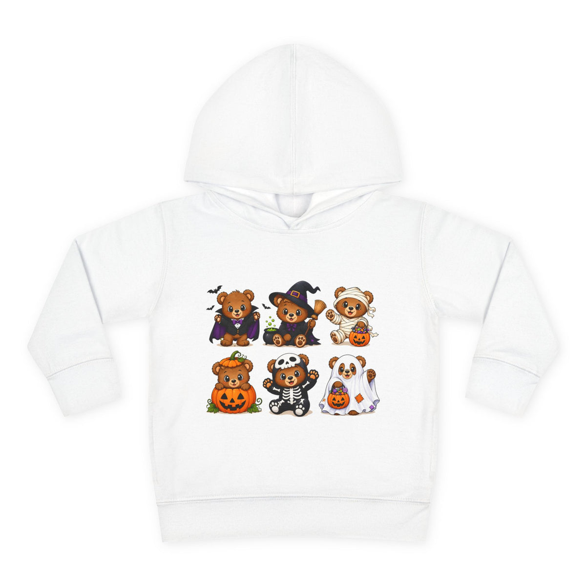 Halloween Bears Toddler Fleece Hoodie