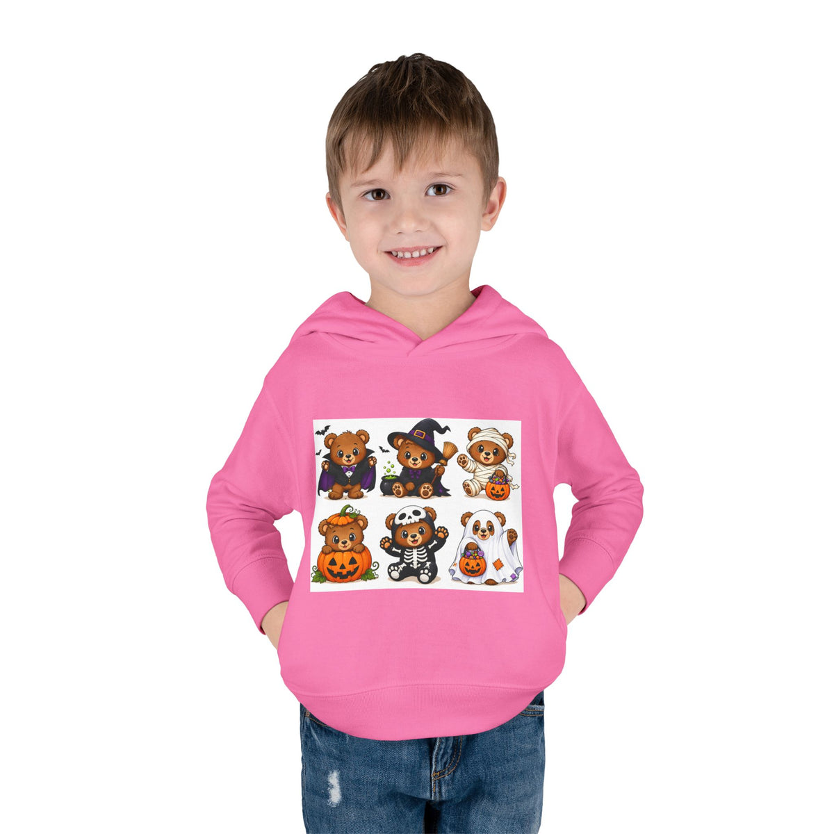 Halloween Bears Toddler Fleece Hoodie
