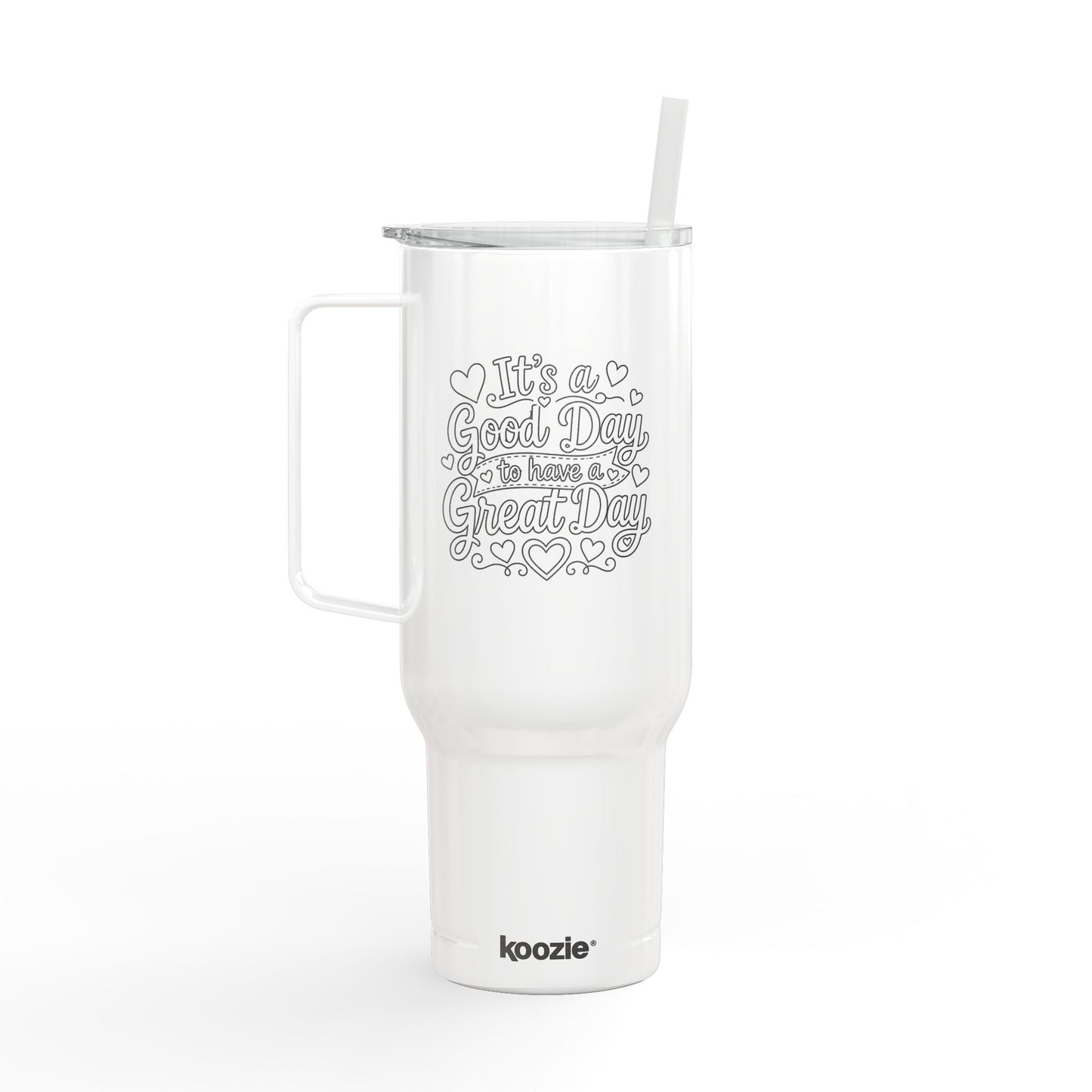 A Good Day to have a Great Day Insulated Tumbler with Lid, 40oz (Engraving)