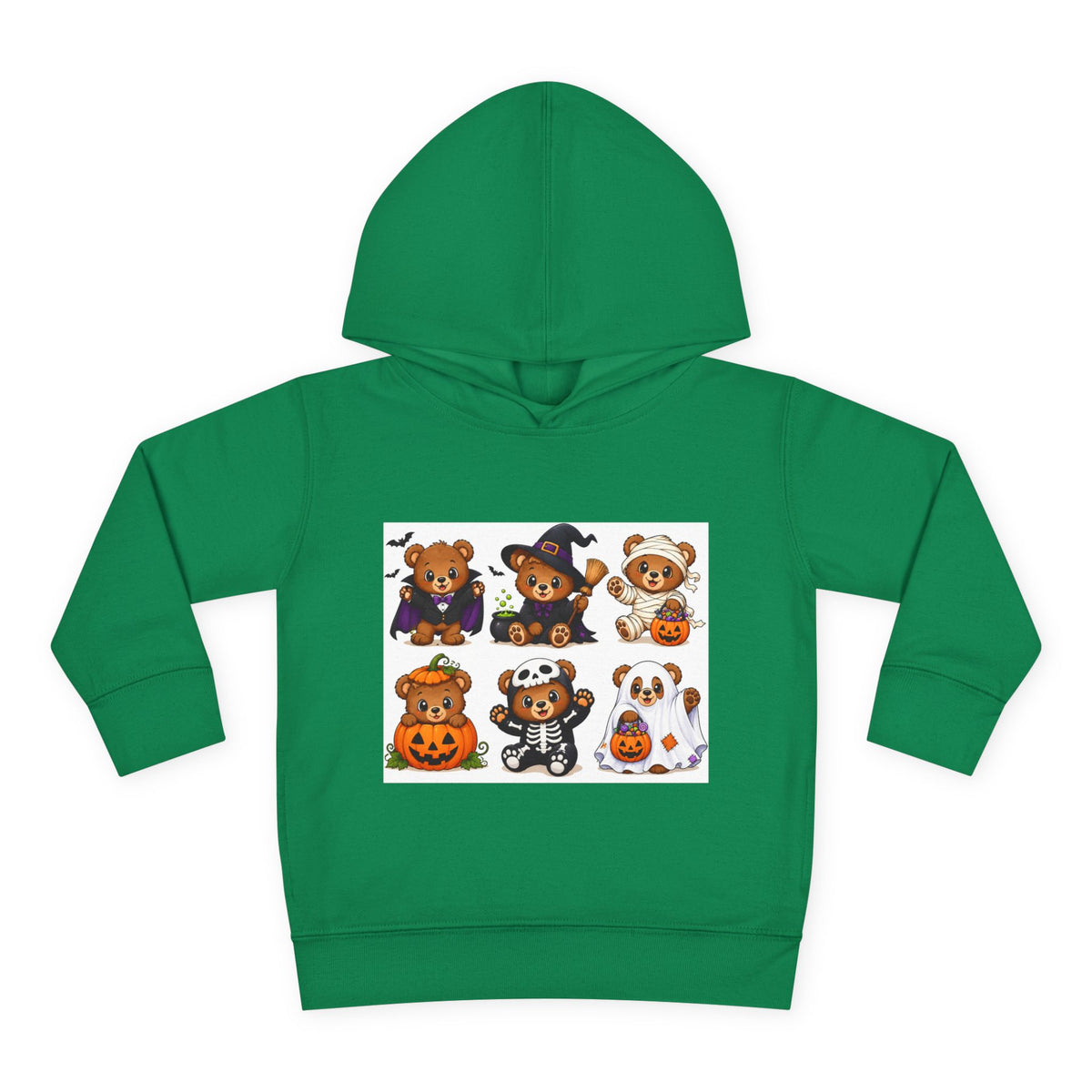 Halloween Bears Toddler Fleece Hoodie