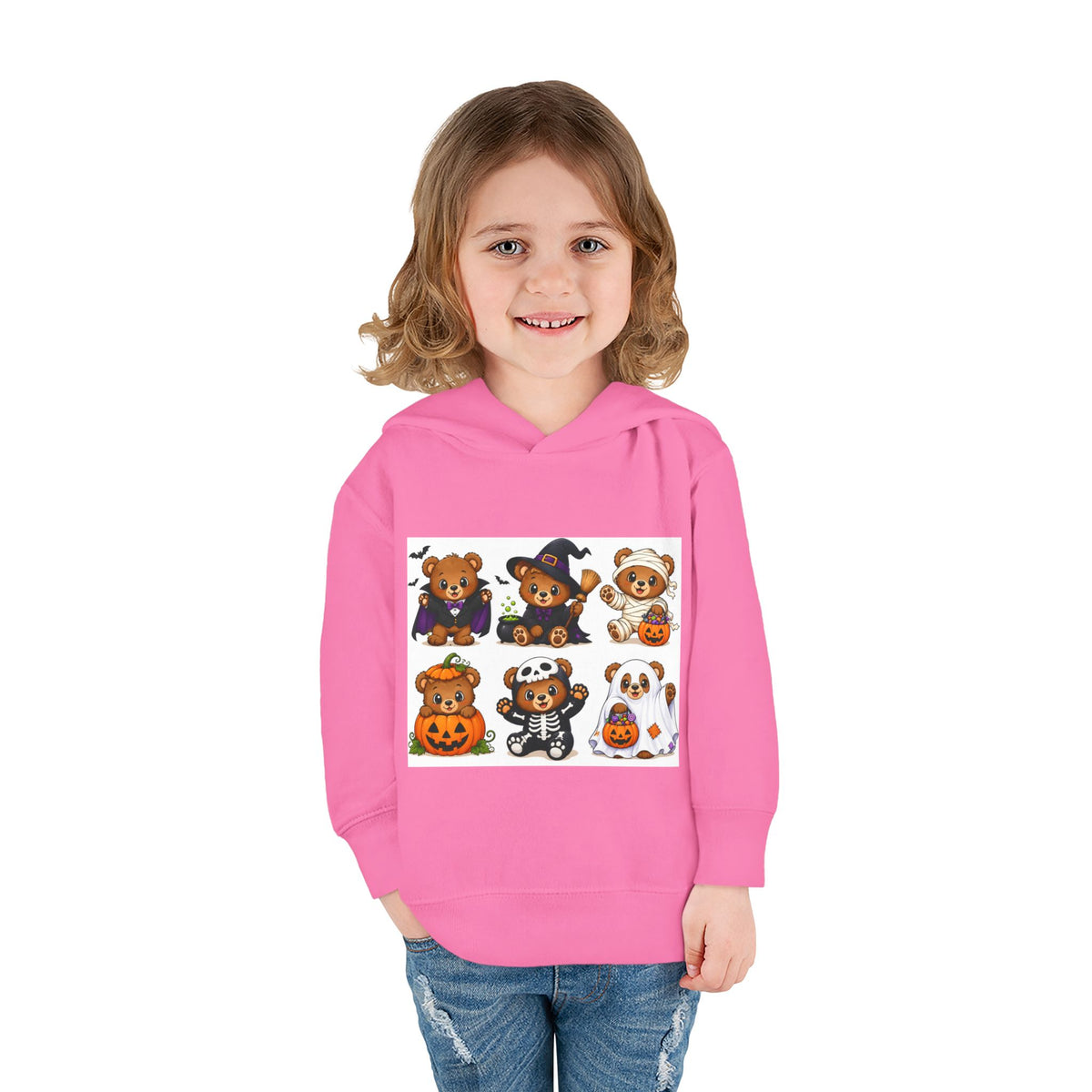 Halloween Bears Toddler Fleece Hoodie