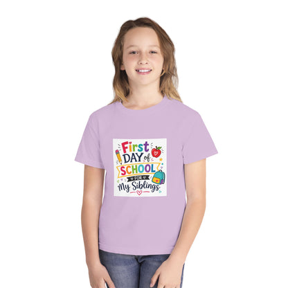 First Day Youth Tee (Siblings)