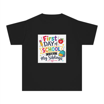 First Day Youth Tee (Siblings)