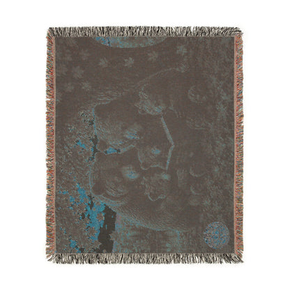 Bear Family Woven Blanket