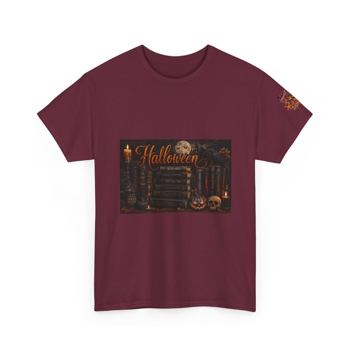 Halloween Books Tee