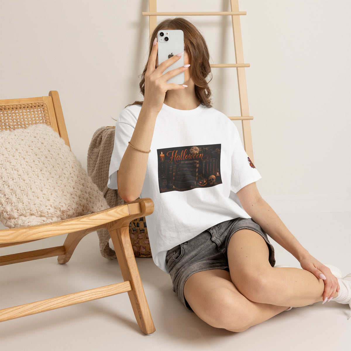 Halloween Books Tee