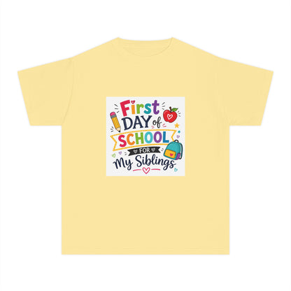 First Day Youth Tee (Siblings)