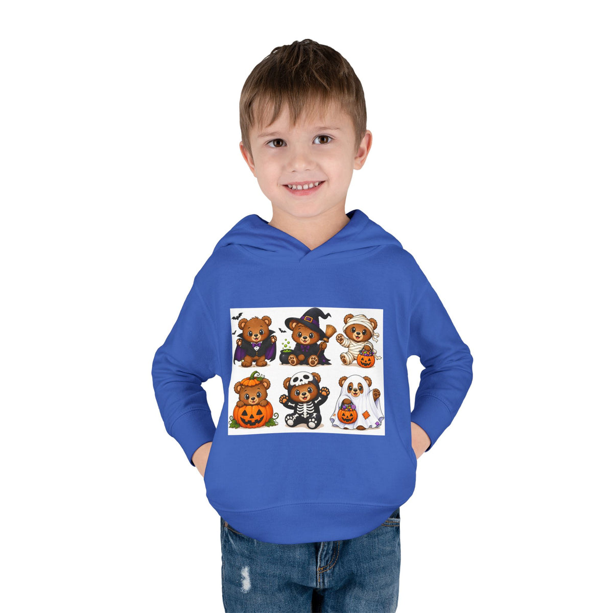 Halloween Bears Toddler Fleece Hoodie