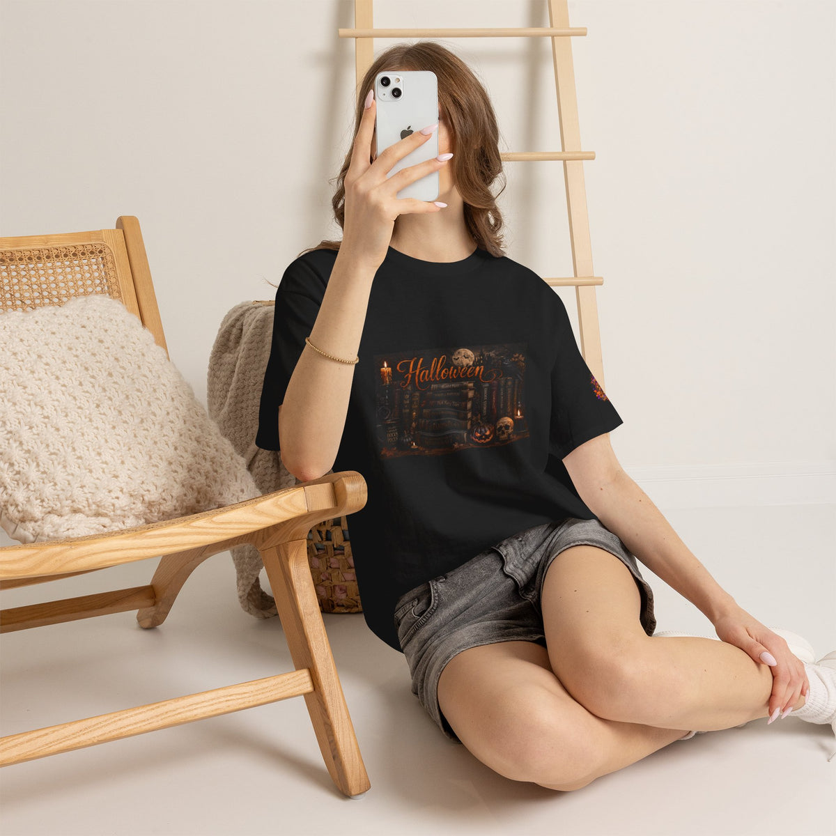 Halloween Books Tee