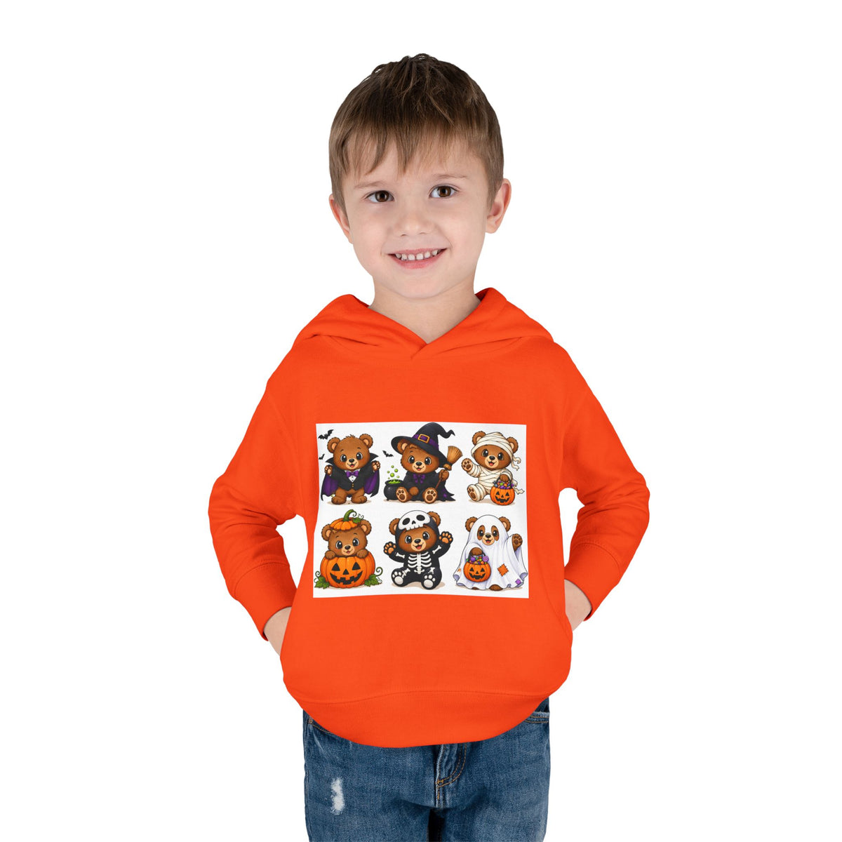 Halloween Bears Toddler Fleece Hoodie