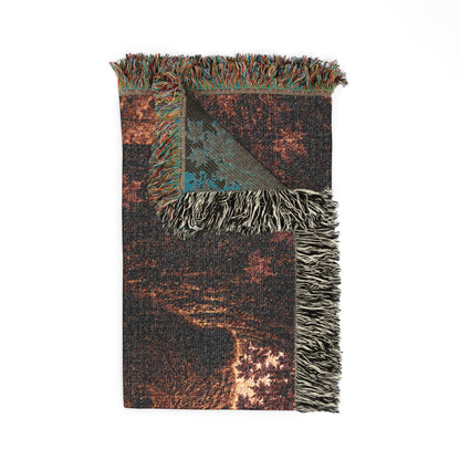 Bear Family Woven Blanket