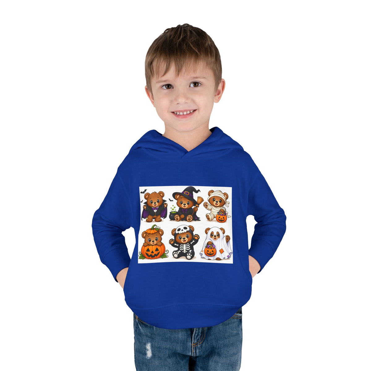 Halloween Bears Toddler Fleece Hoodie