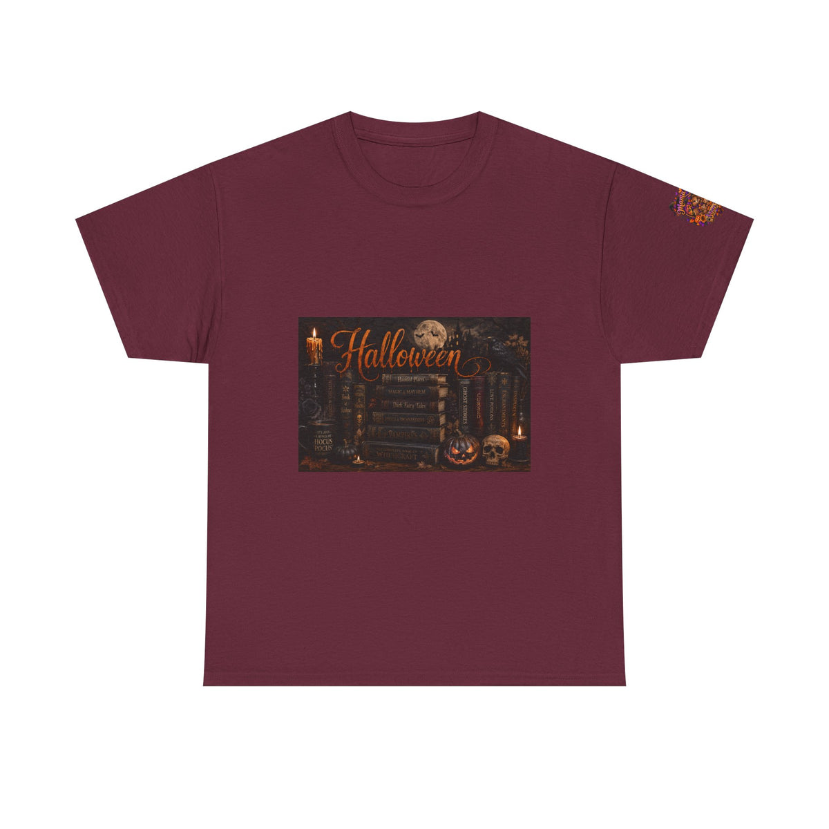 Halloween Books Tee