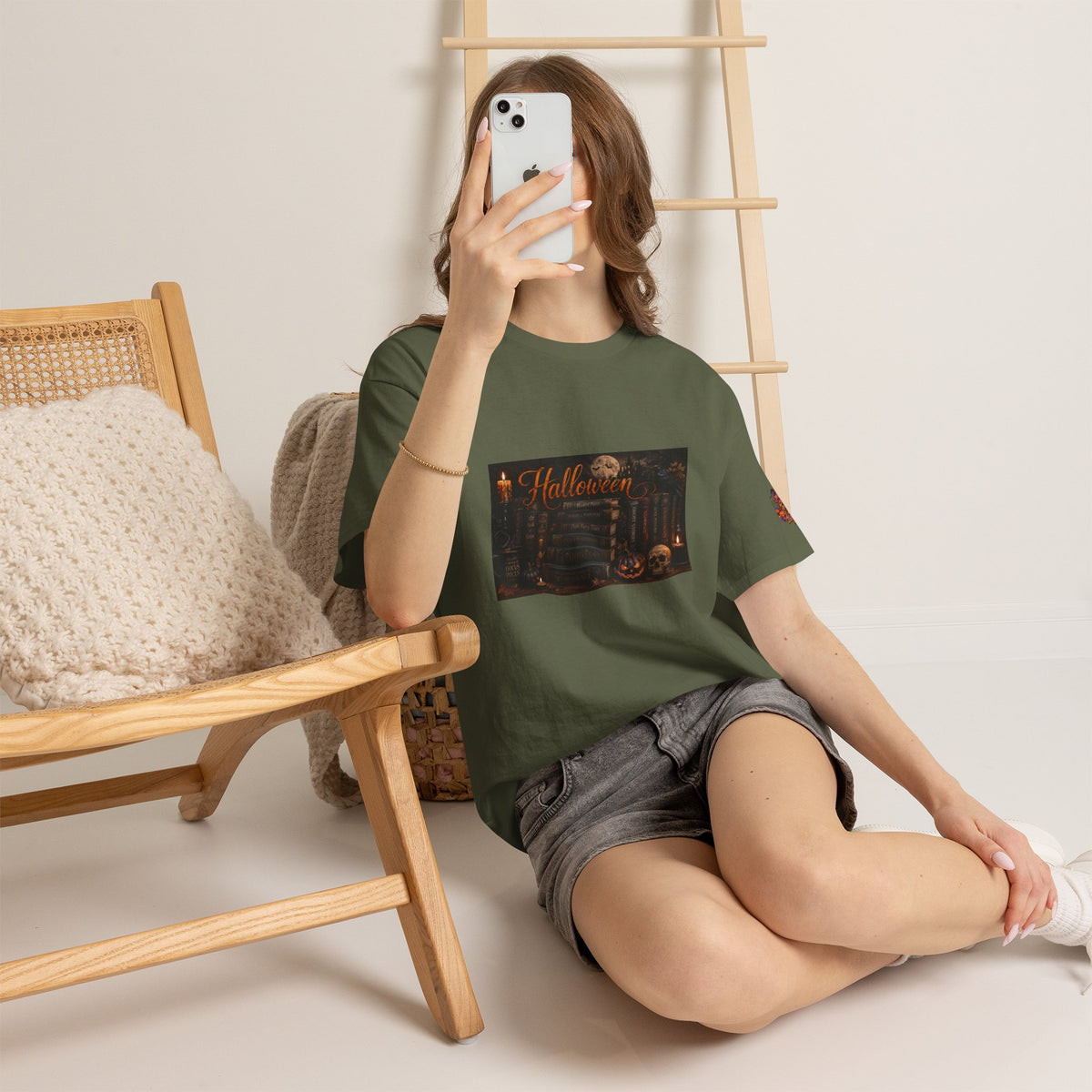 Halloween Books Tee