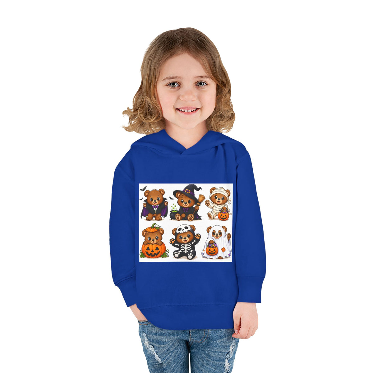 Halloween Bears Toddler Fleece Hoodie