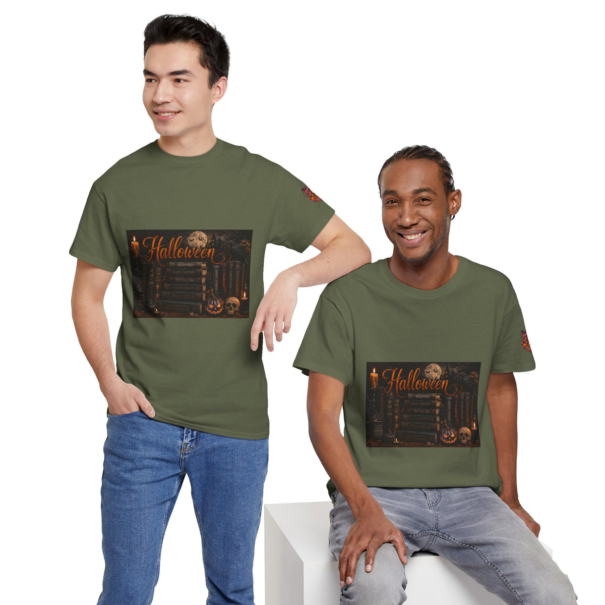 Halloween Books Tee