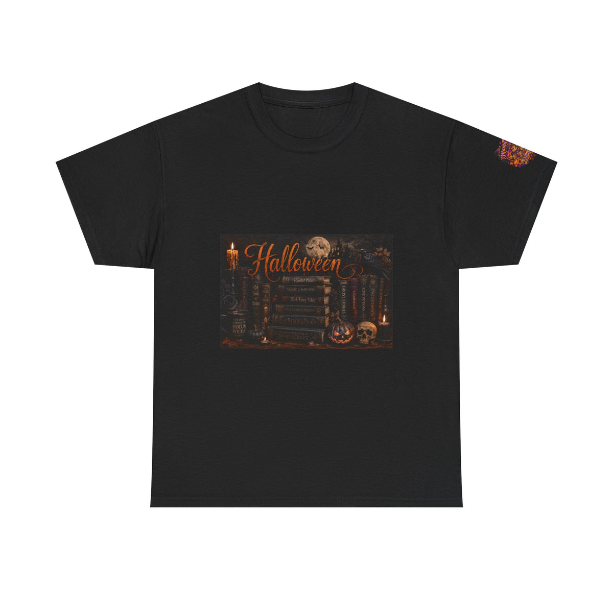 Halloween Books Tee