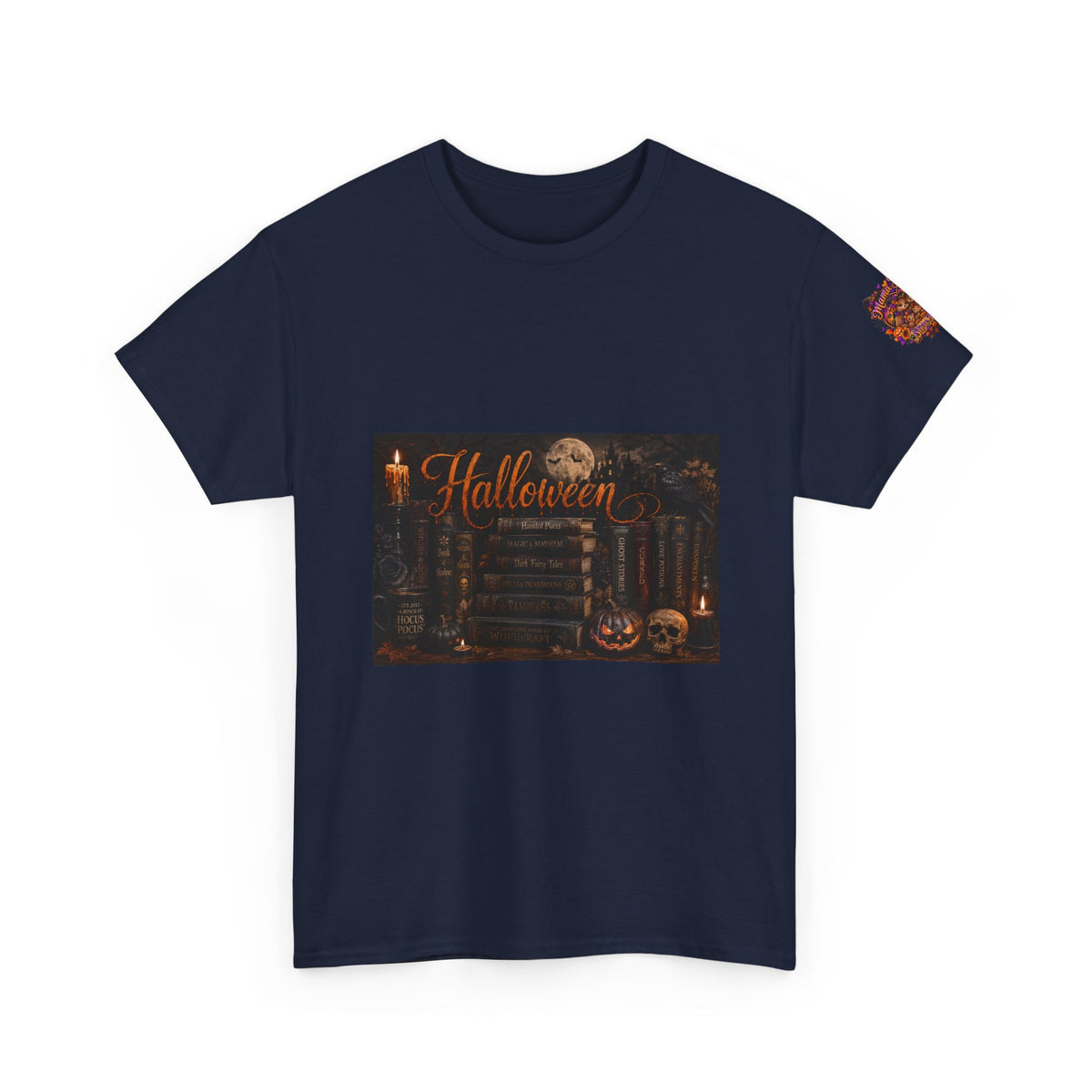 Halloween Books Tee