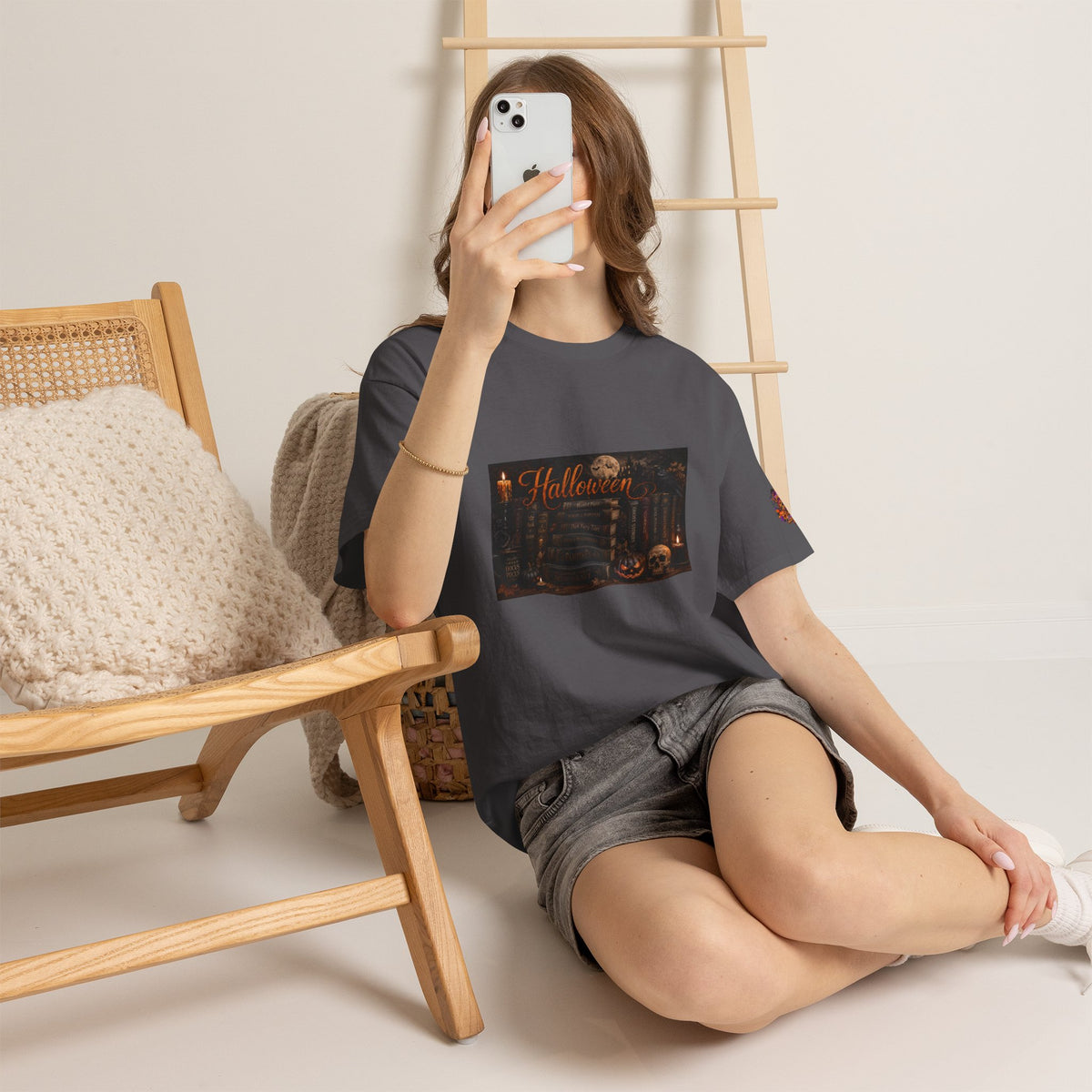 Halloween Books Tee