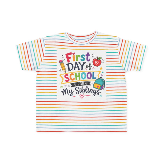 First day of school for siblings Toddler Tee