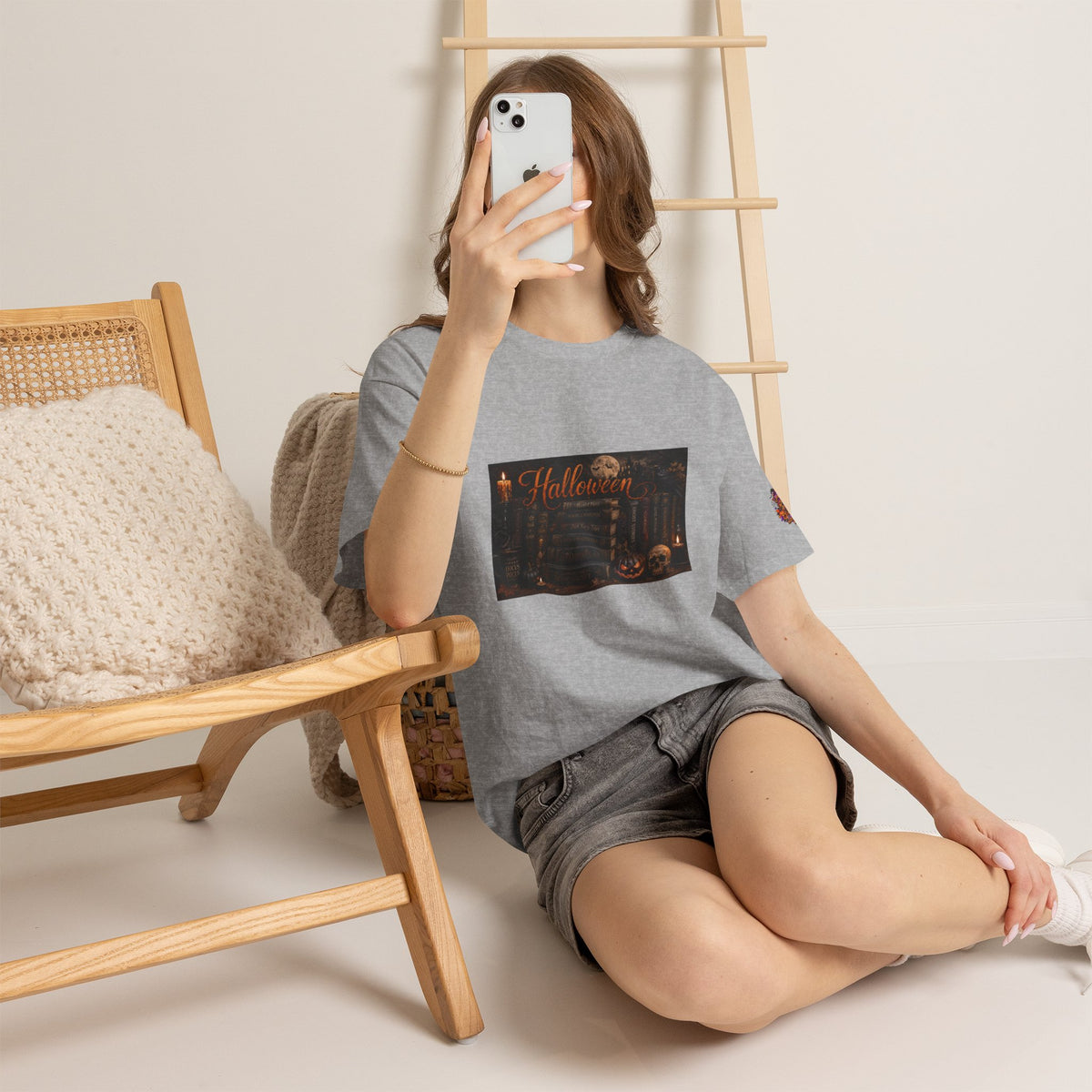 Halloween Books Tee