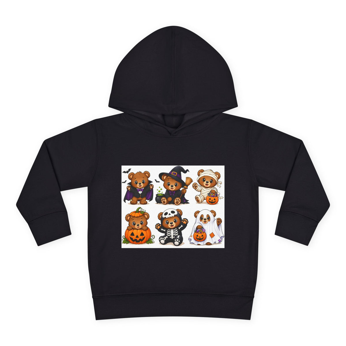 Halloween Bears Toddler Fleece Hoodie