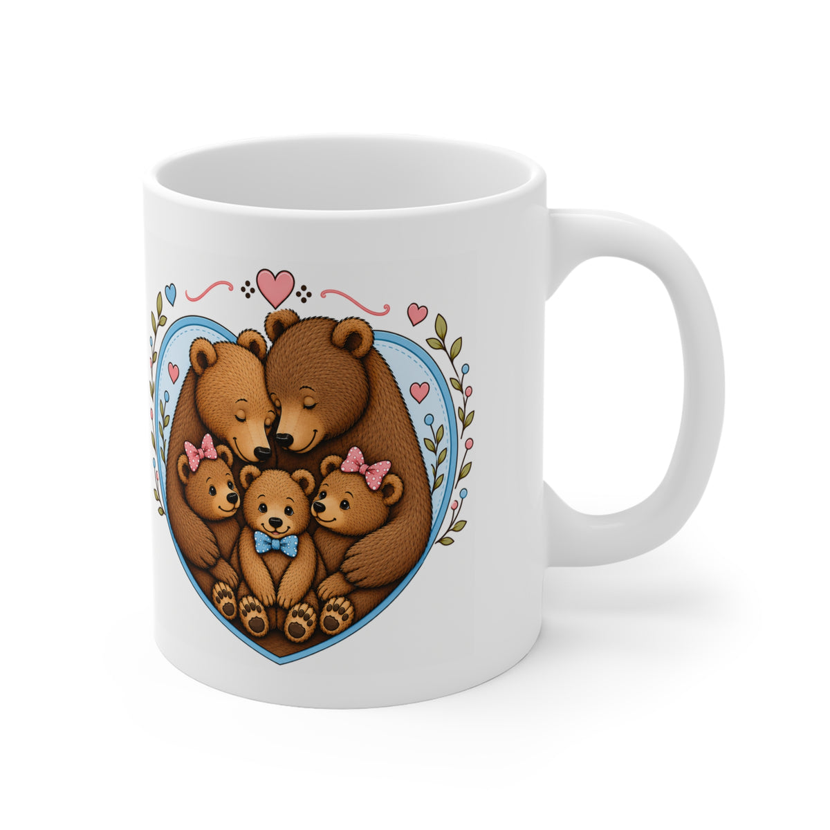 Bear Family Mug 11oz