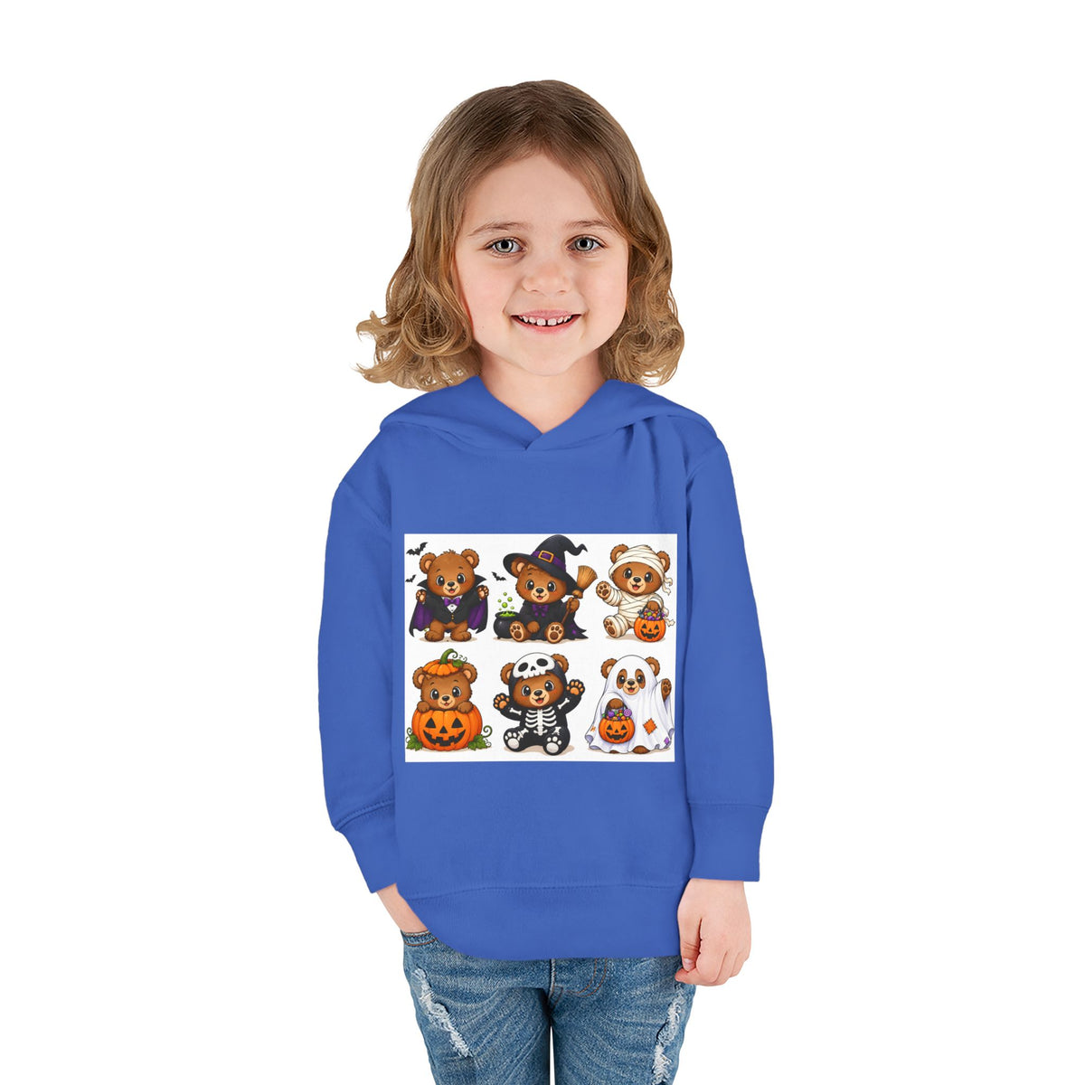 Halloween Bears Toddler Fleece Hoodie